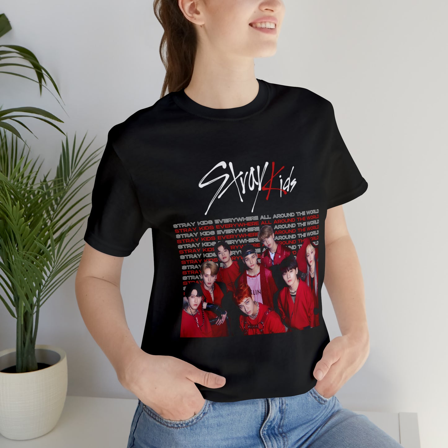 Stray Kids Everywhere All Around The World T-Shirt